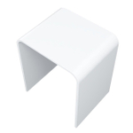 Royal plaza tabouret de douche li avec hauteur 44 cm comforstone blanc mat SW680335