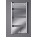 Zehnder Zeno Radiateur sèche-serviettes 118,4x60cm 667 watts Acier Blanc brillant SW138312
