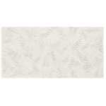 Atlas Concorde 3D Wall Carve Carrelage de sol et de mur - 80x40cm - 8.5mm - rectifié - Leaf Pearl (Gris) SW653084