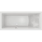 WaveDesign by Wisa Cerus Baignoire encastrable 190x90cm Acrylique rectangle brillant blanc SW680722