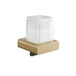 Geesa Shift Collection distributeur de savon 200 ml verre mat or brossé SW642489