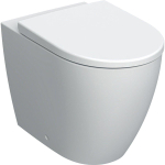Geberit Icon Cuvette au sol - 41cm - PK - sans bride - abattant - descente amortie - déclipsable - blanc mat SW730543