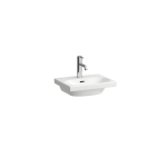 Laufen Lua vasque lave-mains 45x34x16cm 1 trou de robinet sans traitement anticalcaire Céramique Pergamon SW786240