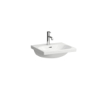 Laufen Lua lavabo 50x46x20,7cm 0 trous de robinet sans traitement anticalcaire Céramique Blanc SW786209