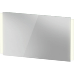 Duravit Ketho.2 Spiegel - met led verlichting verticaal - 120x70cm - met sensorschakelaar rechtsonder - mat wit SW771817
