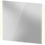 Duravit Ketho 2 spiegel - 80x70cm - met verlichting LED verticaal - met spiegelverwarming - wit mat SW772660