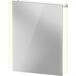 Duravit Ketho.2 Spiegelkast - met 1 deur - met led verlichting en wastafelverlichting - 60x70x15.7cm rechts - met sensorschakelaar - wit SW773908