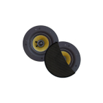 Aquasound Zumba zumba speakerset - 100w (0 - 75" tweeter) - zwart - rond 226 mm - diepte 81 mm - randloos - ipx4 SW810581