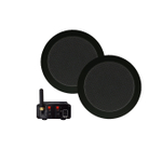 Aquasound Bluetooth Audio bluetooth audiosysteem - (35 watt / bt4.0 / auto-aux ) - met twist speakerset (mat zwart) - 230v/12v SW810708