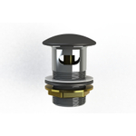 Arcqua Arcqua Bonde clic-clac - adaptée pour baignoire - 1 1/2 - trop-plein - noir mat SW395885