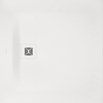 Duravit Sustano Douchebak - 90x90x3cm - Vierkant - DuraSolid - mat wit SW813631