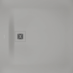 Duravit Sustano Douchebak - 90x90x3cm - Vierkant - DuraSolid - mat grijs SW813763