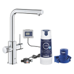 Grohe Blue Pure Minta Mousseur extractible - S size - starterkit - Chrome SW862657