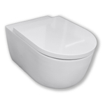 Royal Plaza Kolor Belbo wandcloset 55cm cycloonspoeling z/spoelrand wit SW812172