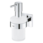 GROHE Start Cube Distributeur de savon - 160ml - avec support - carré - chrome SW878361