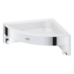 GROHE Start Cube Receveur de douche - 16x16x6cm - modèle d'angle - montage mural - chrome SW878328