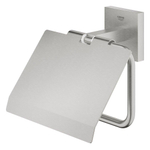 Grohe Start Cube closetrolhouder - met klep - Supersteel (RVS) SW878159