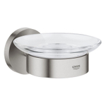 Grohe Start Zeepschaal - met houder - wandmontage - Supersteel (RVS) SW878382