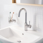 Grohe Start Glas - houder - chroom SW878157