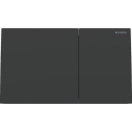 Geberit Sigma70 bedieningsplaat - 2 toets - zwart mat SW878207