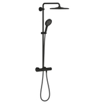 Grohe rainshower Colonne de douche - panneau - Noir mat SW901436