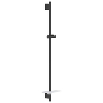 Grohe Rainshower SmartActive Glijstang - 90cm - met zeepschaal - phantom black (zwart) SW901391