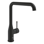 Grohe Essence new keukenmengkraan L-uitloop phantom black SW901413