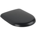 Villeroy & Boch Antao Closetzitting - met automatische sluitfunctie (SoftClosing) - met afneembare zitting (QuickRelease) - softclose - Pure Black (mat zwart) SW917847