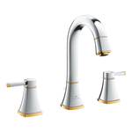 Grohe Grandera Mitigeur lavabo rehaussé 3 trous avec bonde chrome/or SW930426