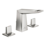 Grohe Allure Brilliant Mitigeur lavabo - 3 trous - bas - avec bonde - supersteel SW930337