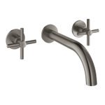 Grohe Atrio S-size 3-gats wandmengkraan hard graphite geb. SW930158