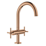 Grohe Atrio Mitigeur lavabo - L size - push - Warm sunset brillant (cuivre) SW930520