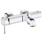 Grohe Grandera Mitigeur baignoire - avec support douchette - Chrome/doré SW930148