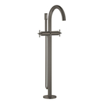 Grohe Atrio vrijstaande badmengkraan hard graphite geborsteld SW930097