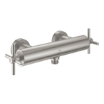 Grohe Atrio New Classic Mitigeur douche - entraxe =15cm - sans inverseur - avec raccordemetn - supersteel SW930210