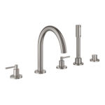 Grohe Atrio 5-gats badrandcombinatie supersteel SW930180