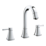 Grohe Grandera Mitigeur lavabo rehaussé 3 trous avec bonde chrome SW930270