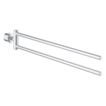 GROHE Atrio Handdoekhouder - 48.9cm - dubbel - draaibaar - chroom SW930245