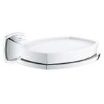 Grohe Grandera houder met zeepschaal chroom SW930530