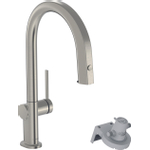 Hansgrohe Aqittura Robinet de cuisine - 210 - système soda - Inox look SW918631