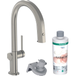 Hansgrohe Aqittura M91 Filter systeem - 210 uittrekbare uitl - 1jet - sbox starter set - rvs look SW918698