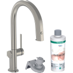 Hansgrohe Aqittura Robinet de cuisine - 210 - starterset filtre - Inox look SW918698