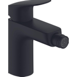 Hansgrohe Logis Eengreeps bidetmengkraan - 100 met trekwaste - mat zwart SW918475