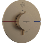 Hansgrohe Showerselect Comfort S thermostaat inbouw voor 1 functie brushed bronze SW918051