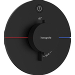 Hansgrohe Showerselect Comfort S Thermostat encastré pour 1 fonction noir mat SW917928