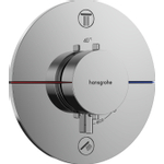 Hansgrohe Showerselect Comfort S thermostatique encastrable - 2 fonctions - combinaison de sécurité applicable bain/remplissage - chrome SW918103