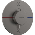 HansGrohe ShowerSelect Comfort S Thermostat à encastrer pour 2 systèmes avec combinaison de sécurité intégrée selon EN1717 SW918060