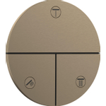 Hansgrohe ShowerSelect Comfort S Mitigeur de douche encastré pour 3 fonctions bronze brossé SW918061