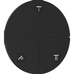 Hansgrohe Showerselect Comfort S robinet d'arrêt encastré pour 3 fonctions mat noir SW917866