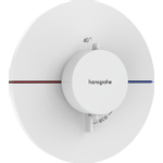 Hansgrohe Showerselect Comfort S Thermostat encastré mat blanc SW918105